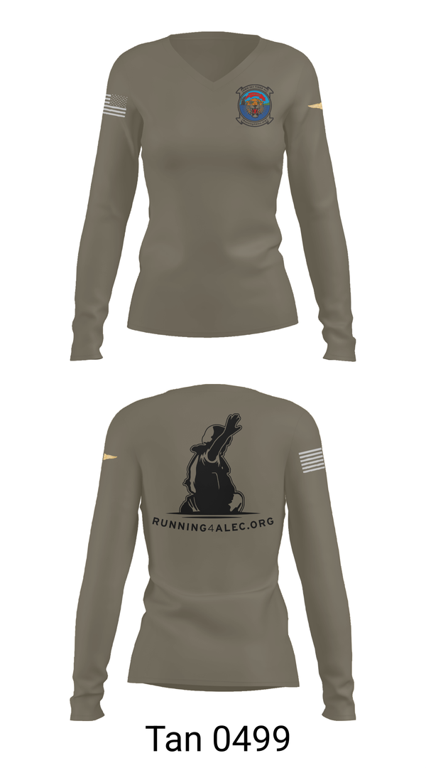 Womens Long Sleeve Vneck Shirt, Tiger-43, , Teamtime, Team time, sublimation, custom sports apparel, team uniforms, spirit wear, spiritwear, sports uniforms, custom shirts, team store, custom team store, fundraiser sports, apparel fundraiser