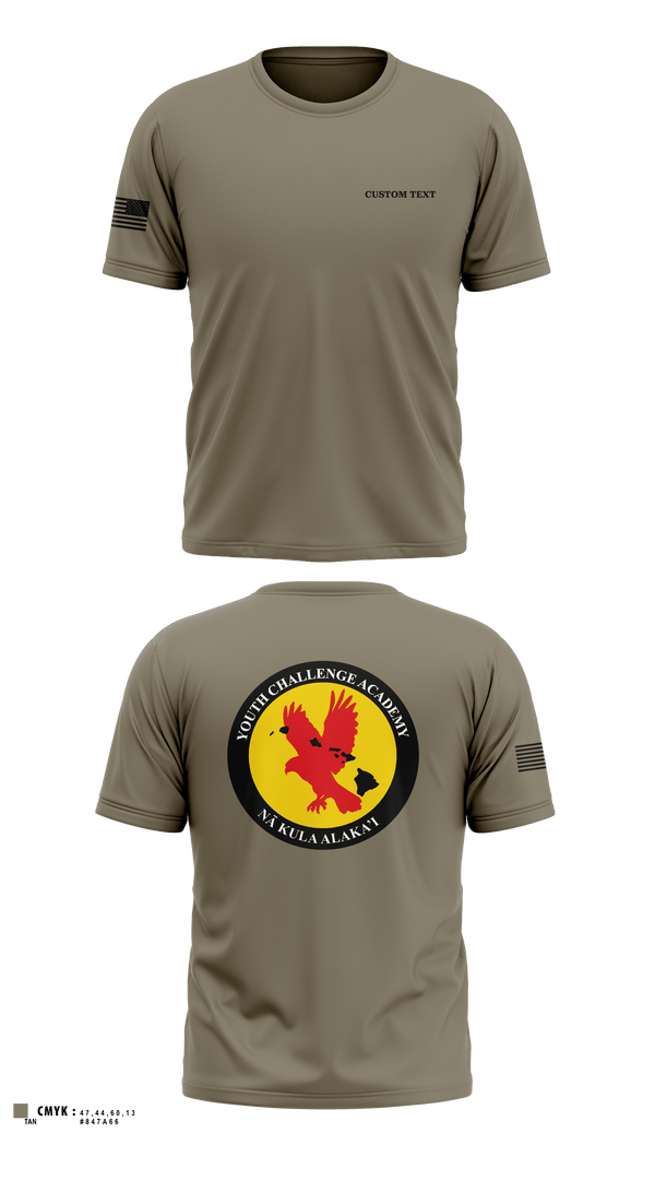 Short Sleeve Performance Shirt, Youth Challenge Academy, National Guard, Teamtime, Team time, sublimation, custom sports apparel, team uniforms, spirit wear, spiritwear, sports uniforms, custom shirts, team store, custom team store, fundraiser sports, apparel fundraiser