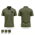 1st infantry division fort Riley Kansas Short Sleeve Performance Polo - 1