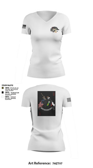 Womens Short Sleeve Vneck Shirt, Human Smuggling, Police, Teamtime, Team time, sublimation, custom sports apparel, team uniforms, spirit wear, spiritwear, sports uniforms, custom shirts, team store, custom team store, fundraiser sports, apparel fundraiser