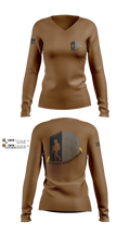 1-2 ABMP 65112398 Women's Long Sleeve V-neck Shirt - 1