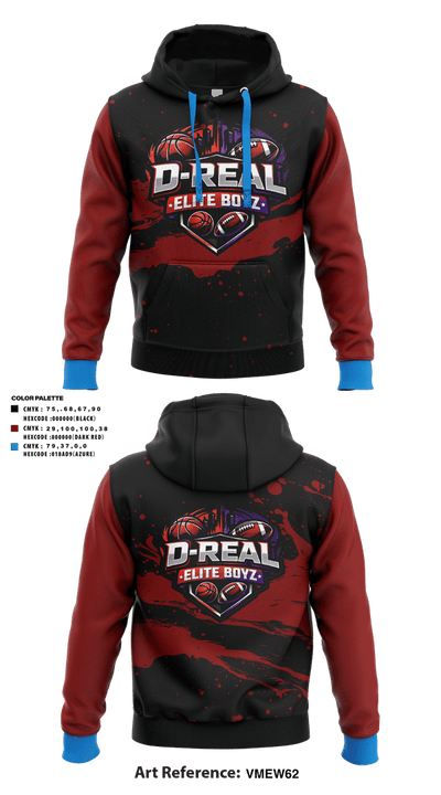 D-real elite boyz 47606971 Hoodie - 2