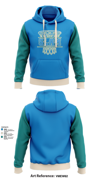 Hoodie, Slam, Women's Basketball, Teamtime, Team time, sublimation, custom sports apparel, team uniforms, spirit wear, spiritwear, sports uniforms, custom shirts, team store, custom team store, fundraiser sports, apparel fundraiser