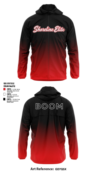 Windbreaker, Shoreline Elite, Men's Lacrosse, Teamtime, Team time, sublimation, custom sports apparel, team uniforms, spirit wear, spiritwear, sports uniforms, custom shirts, team store, custom team store, fundraiser sports, apparel fundraiser