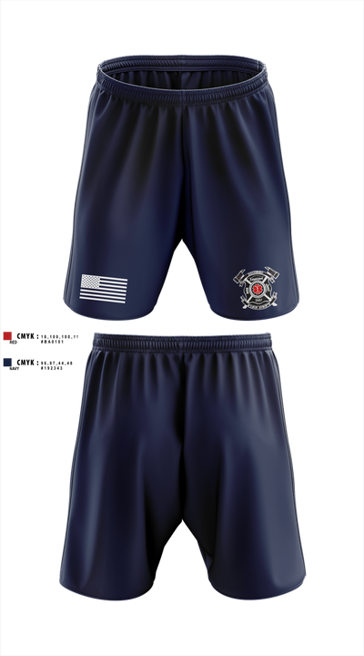 Socorro fire department  Athletic Shorts With Pockets - 1