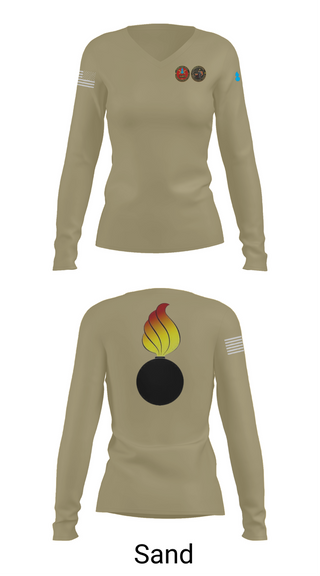 Womens Long Sleeve Vneck Shirt, RTS-M FT. HOOD, , Teamtime, Team time, sublimation, custom sports apparel, team uniforms, spirit wear, spiritwear, sports uniforms, custom shirts, team store, custom team store, fundraiser sports, apparel fundraiser