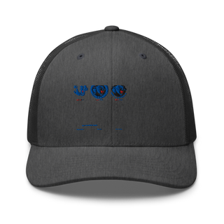 Curlew High School Volleyball 26335411 Retro Trucker Hat | Yupoong 6606