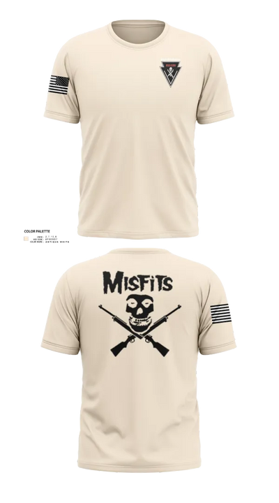 2/11 killer troop 669817 Short Sleeve Performance Shirt - 30