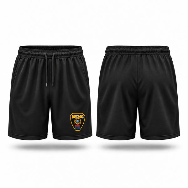 Athletic Shorts With Pockets, Wing Rural Fire Protection District, Fire Department, Teamtime, Team time, sublimation, custom sports apparel, team uniforms, spirit wear, spiritwear, sports uniforms, custom shirts, team store, custom team store, fundraiser sports, apparel fundraiser