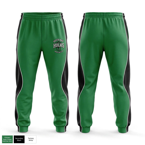 Sweatpants, South bay Hulks, Wrestling, Teamtime, Team time, sublimation, custom sports apparel, team uniforms, spirit wear, spiritwear, sports uniforms, custom shirts, team store, custom team store, fundraiser sports, apparel fundraiser