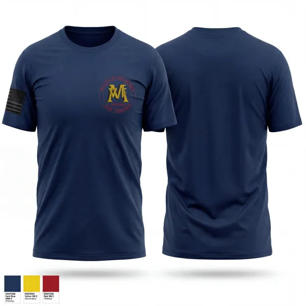 Old School Cotton Feel Shirt, Millville Volunteer Fire Company, EMS/EMT, Teamtime, Team time, sublimation, custom sports apparel, team uniforms, spirit wear, spiritwear, sports uniforms, custom shirts, team store, custom team store, fundraiser sports, apparel fundraiser