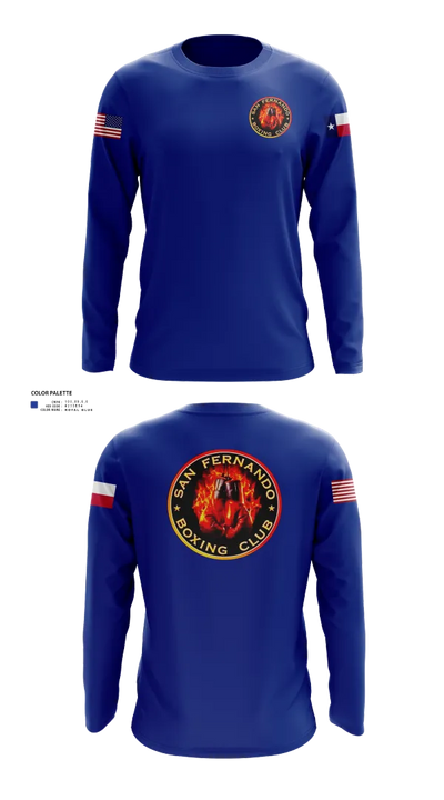 San Fernando Boxing Club 92427997 Long Sleeve Performance Shirt 52 (1)