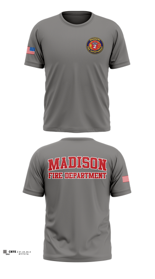 Short Sleeve Performance Shirt, Madison Fire Department, Fire Department, Teamtime, Team time, sublimation, custom sports apparel, team uniforms, spirit wear, spiritwear, sports uniforms, custom shirts, team store, custom team store, fundraiser sports, apparel fundraiser