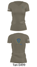Port Authority Police 67694439 Women's Short Sleeve V-neck Shirt - 65