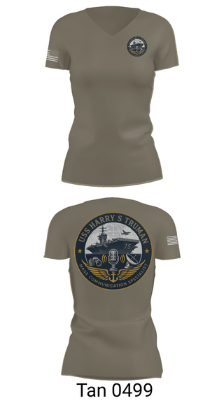Womens Short Sleeve Vneck Shirt, CVN75 Media, Navy, Teamtime, Team time, sublimation, custom sports apparel, team uniforms, spirit wear, spiritwear, sports uniforms, custom shirts, team store, custom team store, fundraiser sports, apparel fundraiser