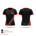 Bay City Panthers 48593851 Women's Short Sleeve V-neck Shirt - 1