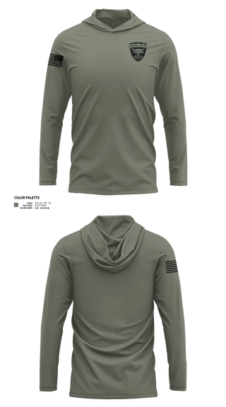 Long Sleeve Performance Shirt with hood, KY Rangers, Police, Teamtime, Team time, sublimation, custom sports apparel, team uniforms, spirit wear, spiritwear, sports uniforms, custom shirts, team store, custom team store, fundraiser sports, apparel fundraiser