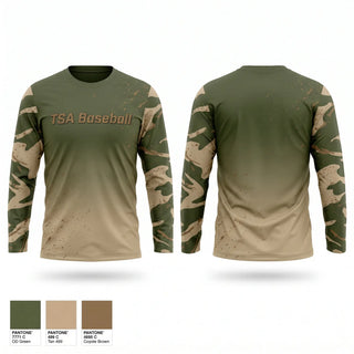 Long Sleeve Performance Shirt, TSA Baseball, Baseball, Teamtime, Team time, sublimation, custom sports apparel, team uniforms, spirit wear, spiritwear, sports uniforms, custom shirts, team store, custom team store, fundraiser sports, apparel fundraiser