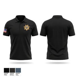Short Sleeve Performance Polo, Richardson County, Police, Teamtime, Team time, sublimation, custom sports apparel, team uniforms, spirit wear, spiritwear, sports uniforms, custom shirts, team store, custom team store, fundraiser sports, apparel fundraiser