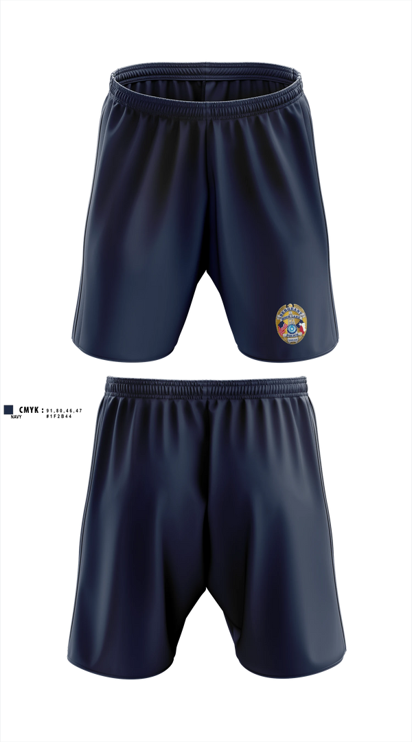 Athletic Shorts With Pockets, Sour Lake Police Department, Police, Teamtime, Team time, sublimation, custom sports apparel, team uniforms, spirit wear, spiritwear, sports uniforms, custom shirts, team store, custom team store, fundraiser sports, apparel fundraiser