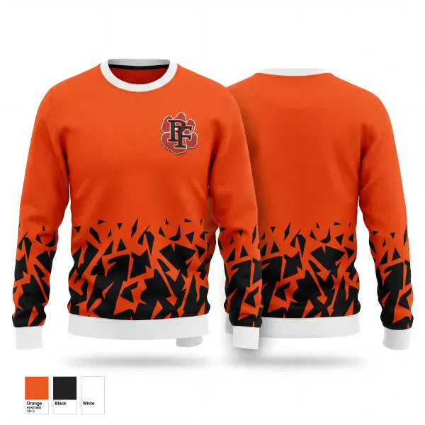 Crew Neck Sweatshirt, Lady Tigers, Softball, Teamtime, Team time, sublimation, custom sports apparel, team uniforms, spirit wear, spiritwear, sports uniforms, custom shirts, team store, custom team store, fundraiser sports, apparel fundraiser