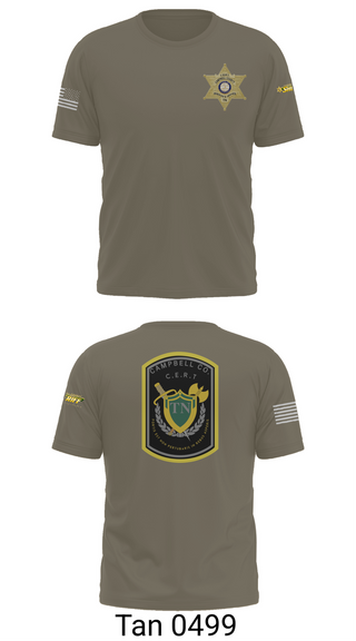 Old School Cotton Feel Shirt, C.C.S.O. CERT, , Teamtime, Team time, sublimation, custom sports apparel, team uniforms, spirit wear, spiritwear, sports uniforms, custom shirts, team store, custom team store, fundraiser sports, apparel fundraiser