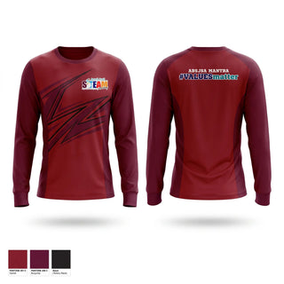 Long Sleeve Performance Shirt, University Middle School Eagles, Spirit Store, Teamtime, Team time, sublimation, custom sports apparel, team uniforms, spirit wear, spiritwear, sports uniforms, custom shirts, team store, custom team store, fundraiser sports, apparel fundraiser