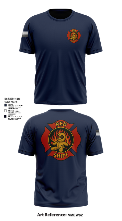 City of Lake Geneva Fire Department 76395935 Short Sleeve Performance Shirt - 101