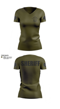 Bartow County Sheriff’s Office 30291613 Women's Short Sleeve V-neck Shirt - 11