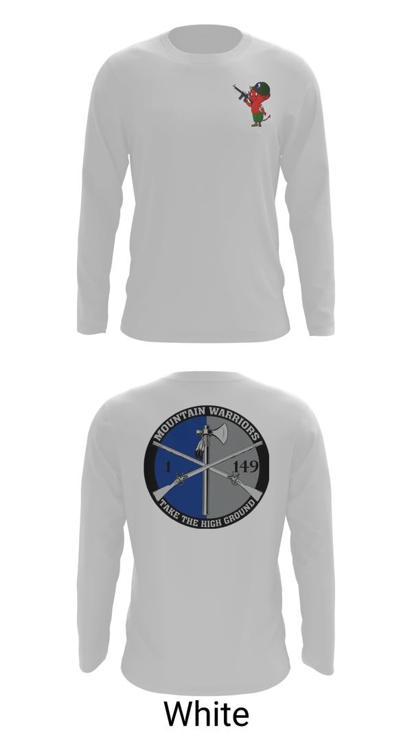 Long Sleeve Performance Shirt, 1-149th HHC Medic section, Army, Teamtime, Team time, sublimation, custom sports apparel, team uniforms, spirit wear, spiritwear, sports uniforms, custom shirts, team store, custom team store, fundraiser sports, apparel fundraiser