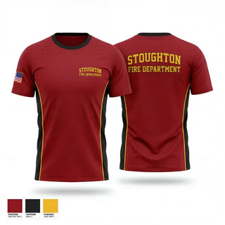 Short Sleeve Performance Shirt, Stoughton Fire Department, Fire Department, Teamtime, Team time, sublimation, custom sports apparel, team uniforms, spirit wear, spiritwear, sports uniforms, custom shirts, team store, custom team store, fundraiser sports, apparel fundraiser