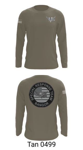 Long Sleeve Performance Shirt, Bangor PD SRT, Police, Teamtime, Team time, sublimation, custom sports apparel, team uniforms, spirit wear, spiritwear, sports uniforms, custom shirts, team store, custom team store, fundraiser sports, apparel fundraiser