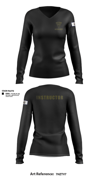 Womens Long Sleeve Vneck Shirt, State Police, Police, Teamtime, Team time, sublimation, custom sports apparel, team uniforms, spirit wear, spiritwear, sports uniforms, custom shirts, team store, custom team store, fundraiser sports, apparel fundraiser