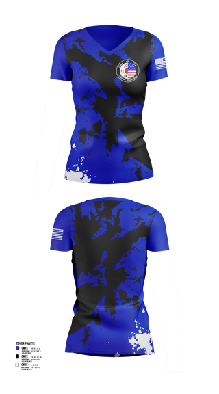 Womens Short Sleeve Vneck Shirt, Mansfield Martial Arts Center, , Teamtime, Team time, sublimation, custom sports apparel, team uniforms, spirit wear, spiritwear, sports uniforms, custom shirts, team store, custom team store, fundraiser sports, apparel fundraiser