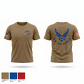 AFJROTC CA-20001 47942889 Old School Cotton Feel Shirt - 1