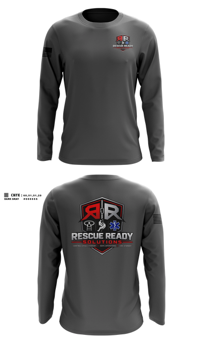 Rescue Ready Solutions Long Sleeve Performance Shirt - 11