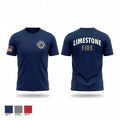 Limestone Fire Protection District 87442605 Short Sleeve Performance Shirt - 1