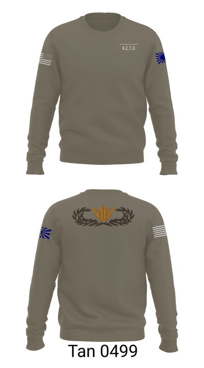 KISARAZU COMBAT TRAINING UNIT Crew Neck Sweatshirt - 65