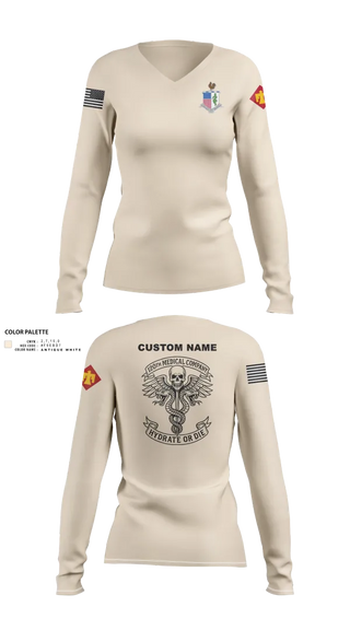 Womens Long Sleeve Vneck Shirt, , , Teamtime, Team time, sublimation, custom sports apparel, team uniforms, spirit wear, spiritwear, sports uniforms, custom shirts, team store, custom team store, fundraiser sports, apparel fundraiser