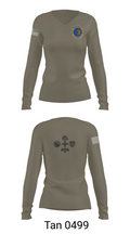 49 LRS 45373346 Women's Long Sleeve V-neck Shirt - 77