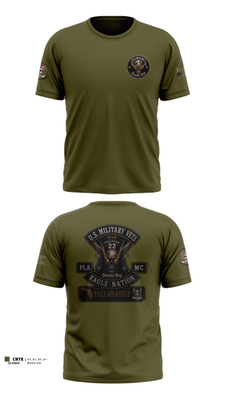 Short Sleeve Performance Shirt, USMVMC Double Tap, , Teamtime, Team time, sublimation, custom sports apparel, team uniforms, spirit wear, spiritwear, sports uniforms, custom shirts, team store, custom team store, fundraiser sports, apparel fundraiser