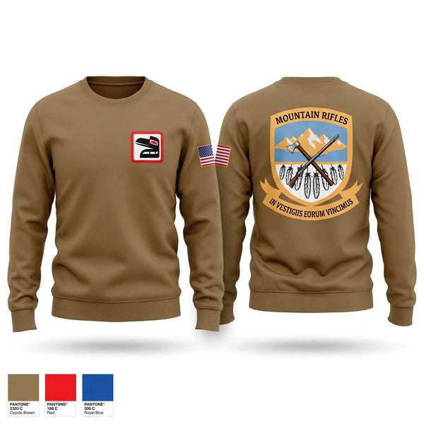 Crew Neck Sweatshirt, 1-204th Infantry Regiment, National Guard, Teamtime, Team time, sublimation, custom sports apparel, team uniforms, spirit wear, spiritwear, sports uniforms, custom shirts, team store, custom team store, fundraiser sports, apparel fundraiser