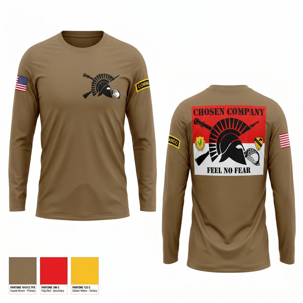 Long Sleeve Performance Shirt, Chosen co 1-12 CAV, Army, Teamtime, Team time, sublimation, custom sports apparel, team uniforms, spirit wear, spiritwear, sports uniforms, custom shirts, team store, custom team store, fundraiser sports, apparel fundraiser