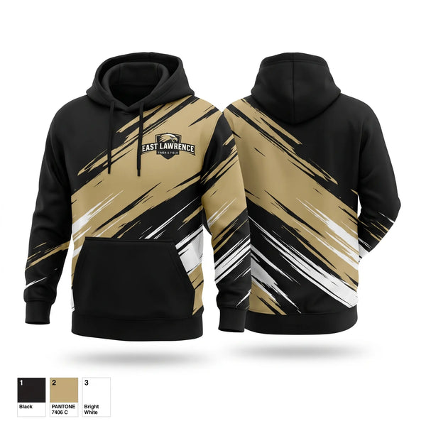 Hoodie, East Lawrence, Track & Field, Teamtime, Team time, sublimation, custom sports apparel, team uniforms, spirit wear, spiritwear, sports uniforms, custom shirts, team store, custom team store, fundraiser sports, apparel fundraiser