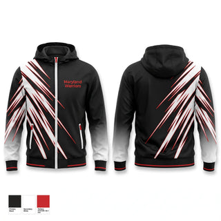 Windbreaker, Maryland Warriors, Track & Field, Teamtime, Team time, sublimation, custom sports apparel, team uniforms, spirit wear, spiritwear, sports uniforms, custom shirts, team store, custom team store, fundraiser sports, apparel fundraiser