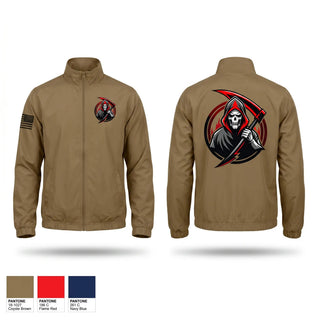 Windbreaker, Reaper Platoon, Army, Teamtime, Team time, sublimation, custom sports apparel, team uniforms, spirit wear, spiritwear, sports uniforms, custom shirts, team store, custom team store, fundraiser sports, apparel fundraiser