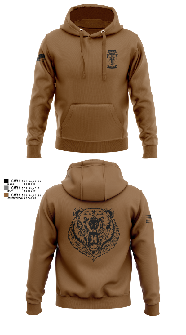 Hoodie, HQ, 309TH MI BN, , Teamtime, Team time, sublimation, custom sports apparel, team uniforms, spirit wear, spiritwear, sports uniforms, custom shirts, team store, custom team store, fundraiser sports, apparel fundraiser