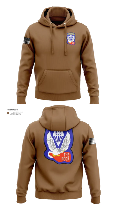 1st Battalion 503rd Infantry Regiment 53542236 Hoodie - 21