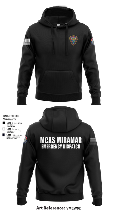 MCAS Miramar Emergency Dispatch Hoodie - 6