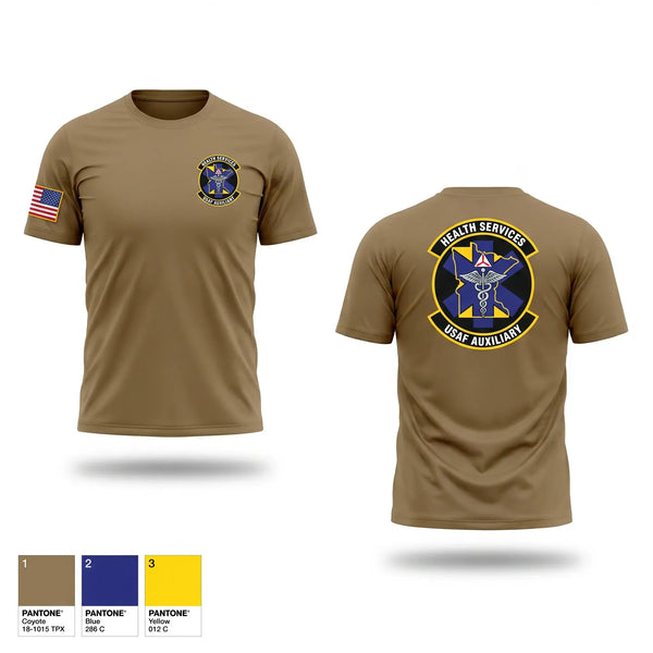 Short Sleeve Performance Shirt, Civil Air Patrol Minnesota Wing Health Service, Air Force, Teamtime, Team time, sublimation, custom sports apparel, team uniforms, spirit wear, spiritwear, sports uniforms, custom shirts, team store, custom team store, fundraiser sports, apparel fundraiser